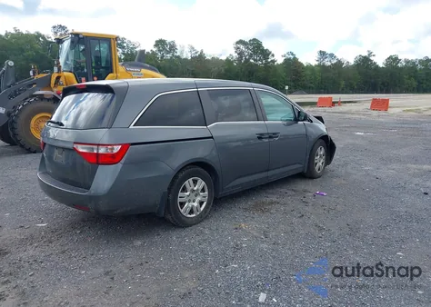 2012 Honda Odyssey Lx z USA, uszkodzony, nr VIN 5FNRL5H28CB114819